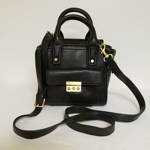 3.1 Phillip Lim Handbags - 3.1 Phillip Lim Pebbled Leather Satchel Handbag